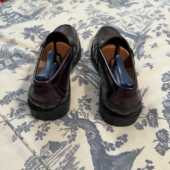 Men’s Nunn Bush, Leather Penny Loafer, Burgundy, Size 8 1/2 M
